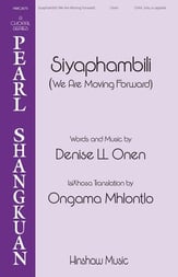 Siyaphambili SSAA choral sheet music cover